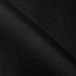 Ткань Оксфорд 600D PU, Черный (на отрез)  в Ессентуках