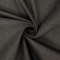 Ткань Рогожка (мебельная), цвет Тёмно-Серый (на отрез)  в Ессентуках