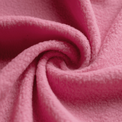 Флис Односторонний 130 гр/м2, цвет Розовый (на отрез)  в Ессентуках
