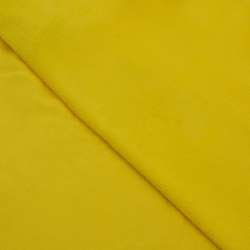 Флис Односторонний 180 гр/м2, Желтый (на отрез)  в Ессентуках