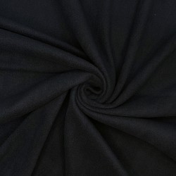 Флис Односторонний 130 гр/м2, цвет Черный (на отрез)  в Ессентуках