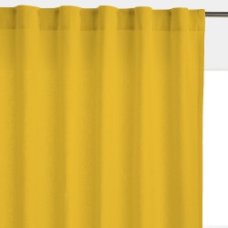 Штора уличная на Трубной ленте (В-220*Ш-145) Желтая, (ткань Оксфорд 600)  в Ессентуках