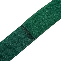 Контактная лента 40мм (38мм)  Зелёный (велькро-липучка, на отрез)  в Ессентуках