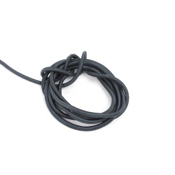 Шнур (Резинка) шляпный 3мм, цвет Серый (на отрез)  в Ессентуках