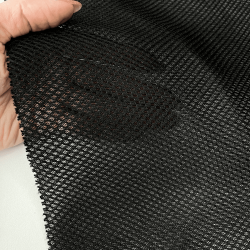 Сетка 3D трехслойная Air mesh 165 гр/м2, цвет Черный   в Ессентуках
